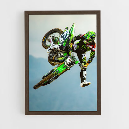 moto-cross-10 cadre Bois foncé