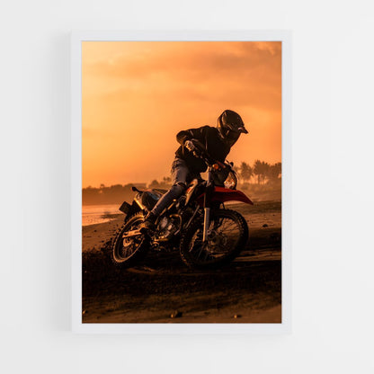 moto-cross-7 cadre Blanc