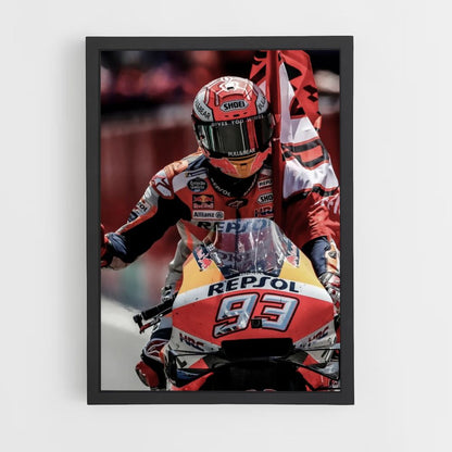 Póster Márquez WC