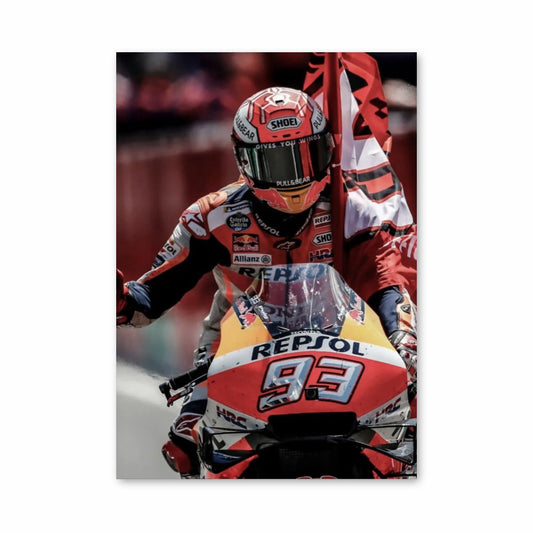 Póster Márquez WC