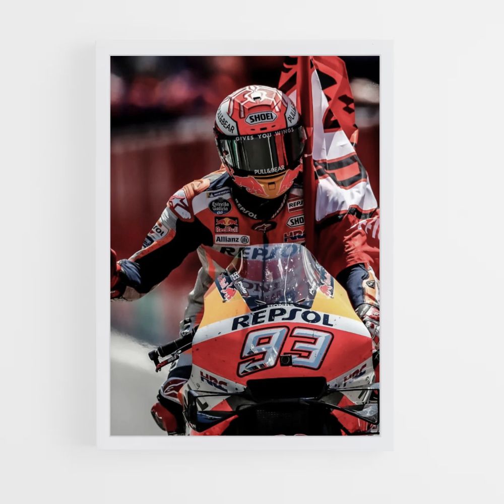 Póster Márquez WC