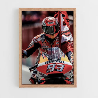 Póster Márquez WC