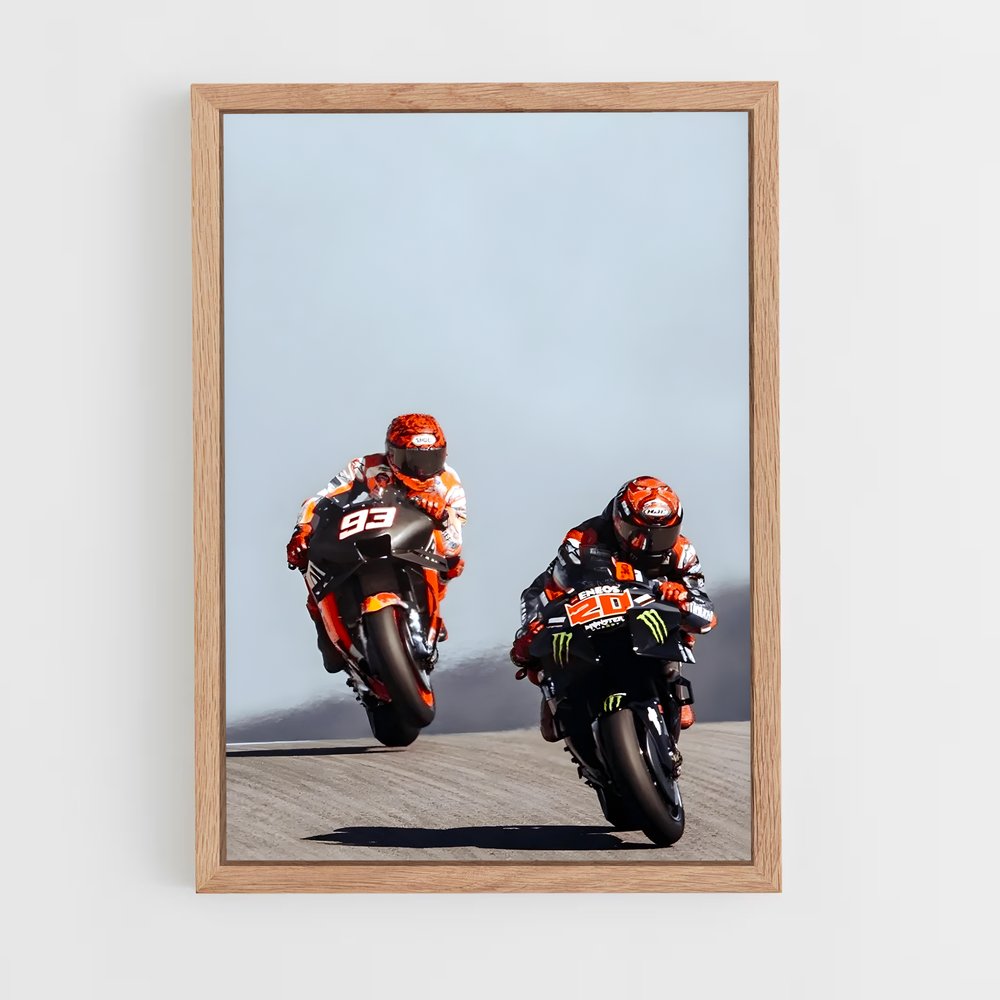 moto-gp-7 cadre Bois clair