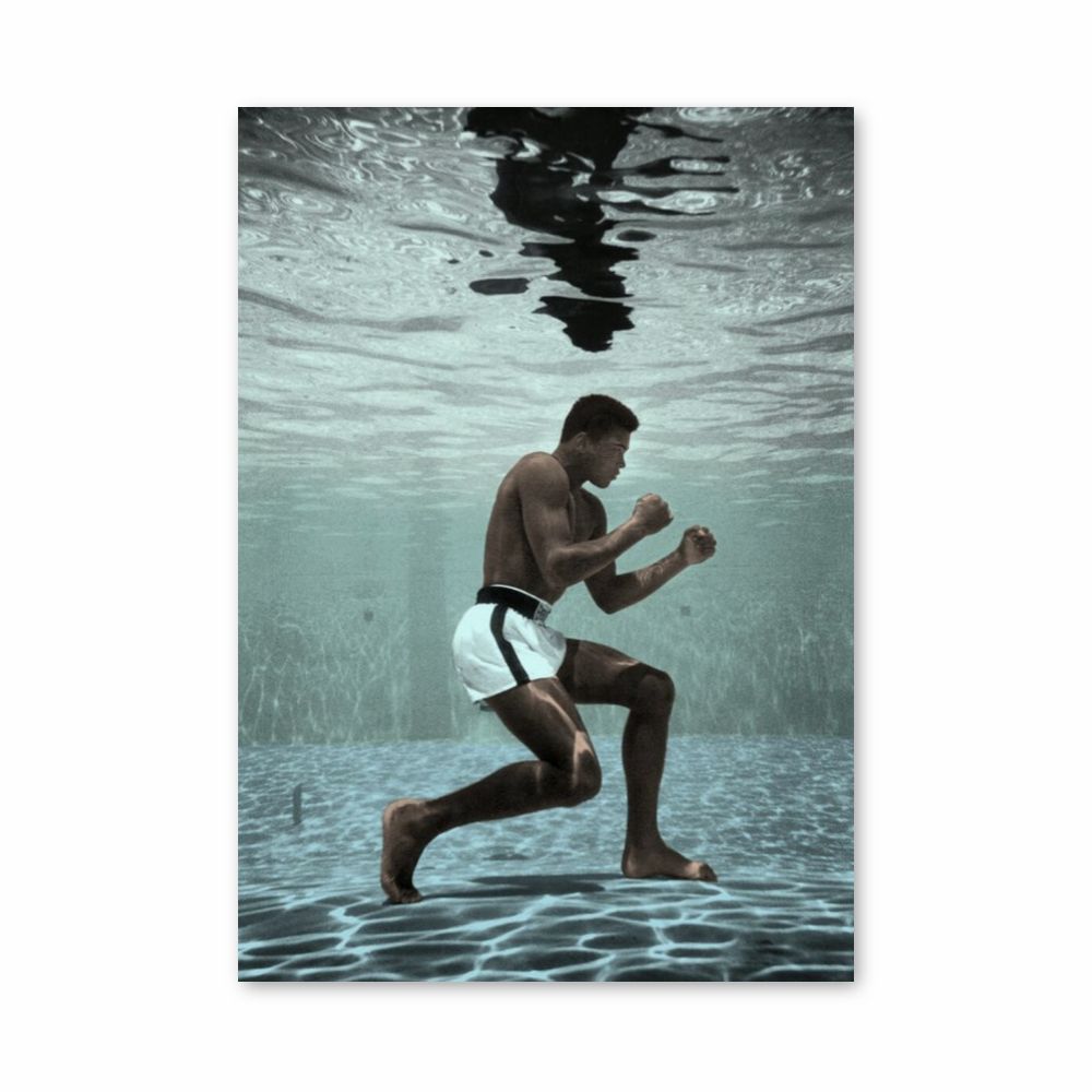 Poster Piscina de Muhammad Ali