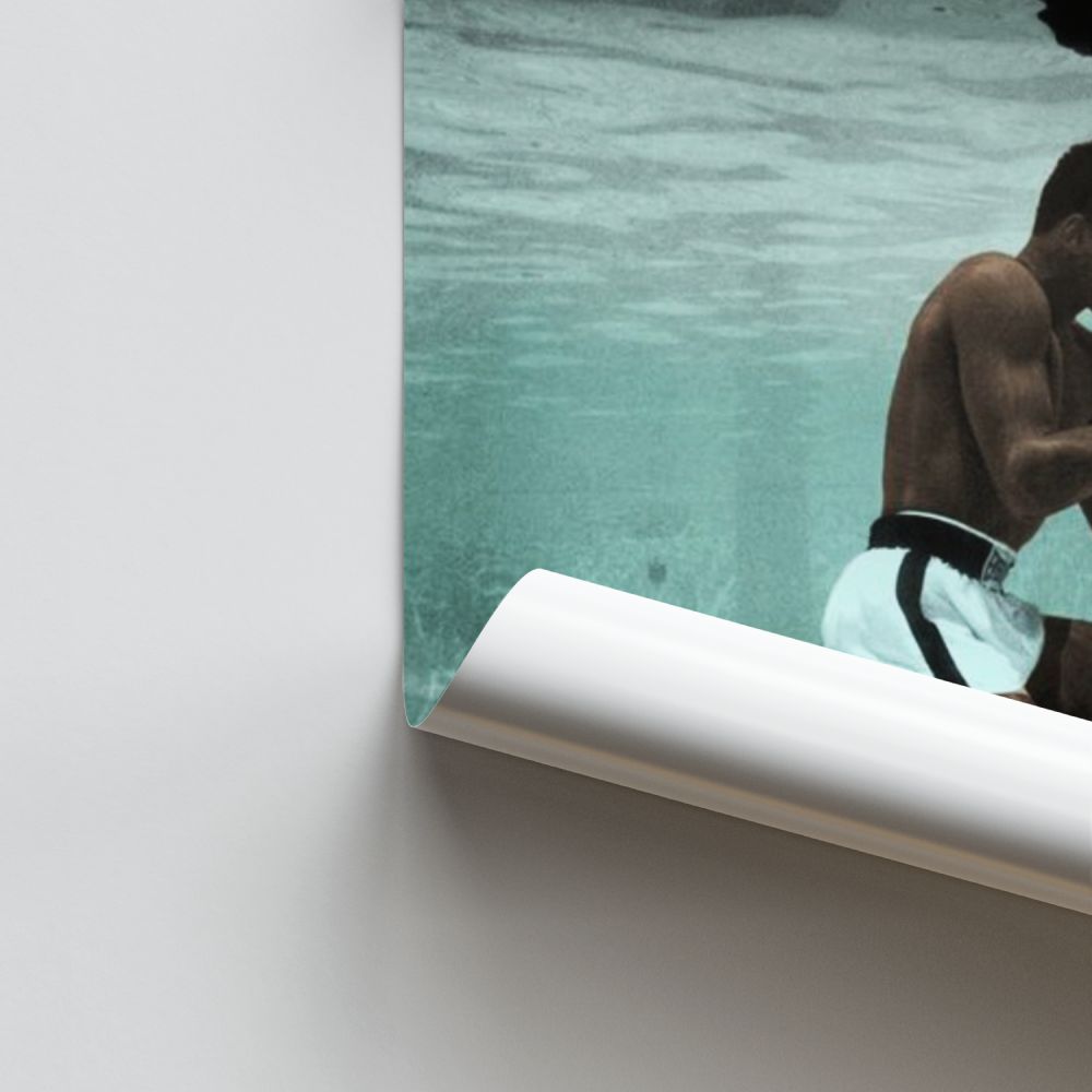 Poster Piscina de Muhammad Ali