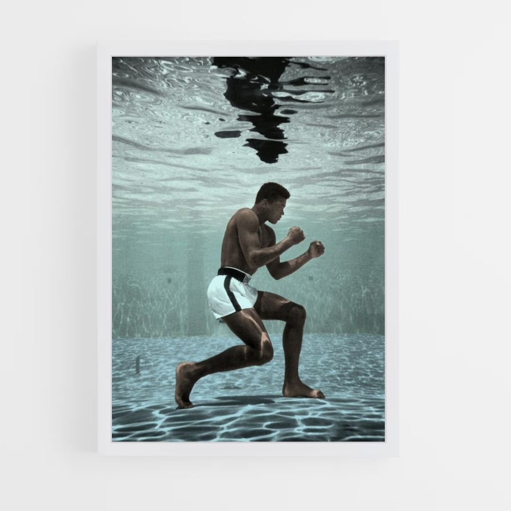 Poster Piscina de Muhammad Ali