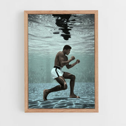 Poster Piscina de Muhammad Ali