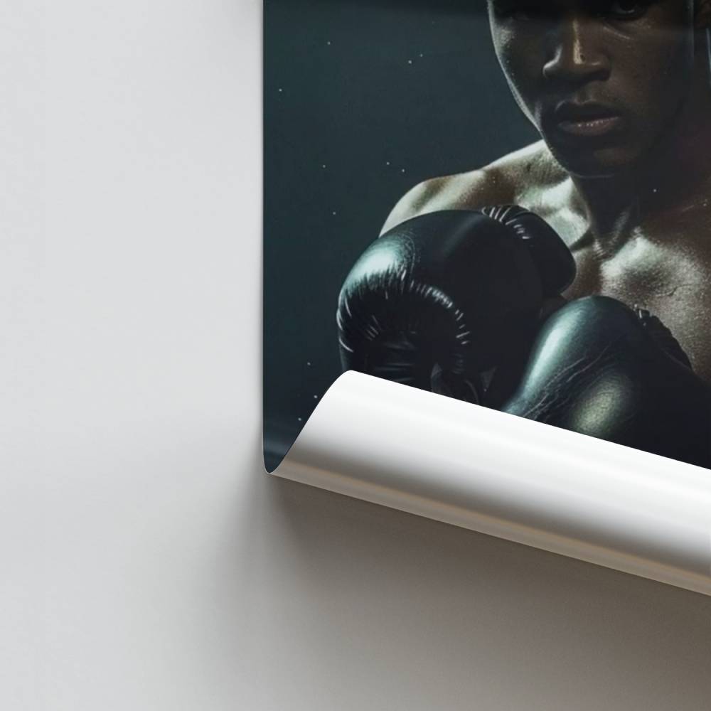 Pôster Luvas de Muhammad Ali