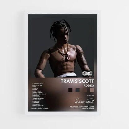 Pôster Travis Scott Rodeio