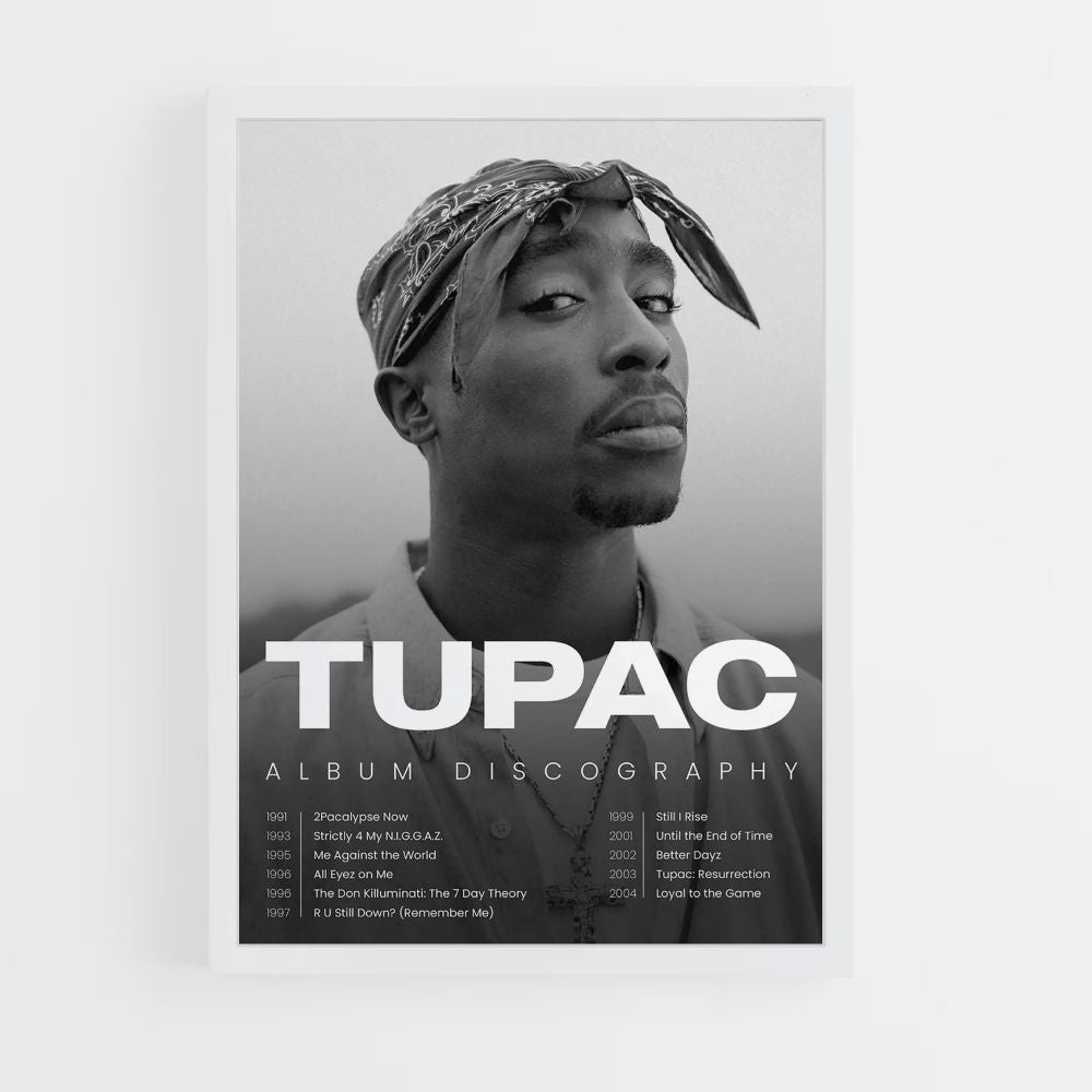 Pôster do álbum Tupac