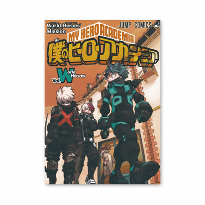 Pôster My Hero Academia Jump Comics