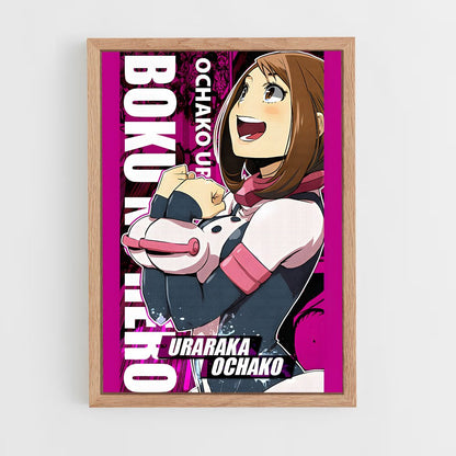 my-hero-academia-20 cadre Bois clair