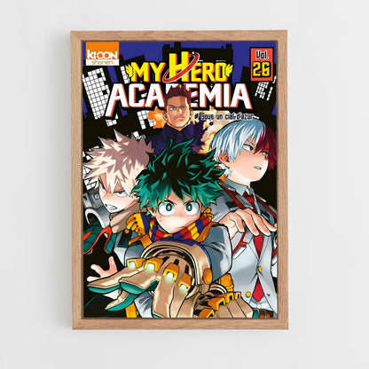 my-hero-academia-21 cadre Bois clair