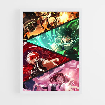 my-hero-academia-27 cadre Blanc