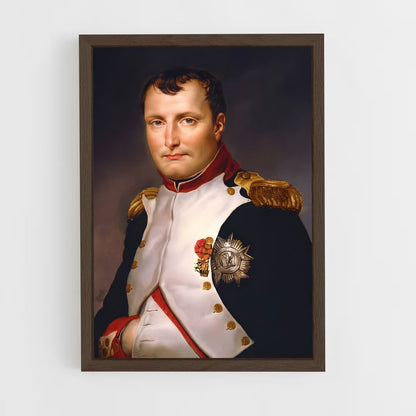 napoleon-8 cadre Bois foncé