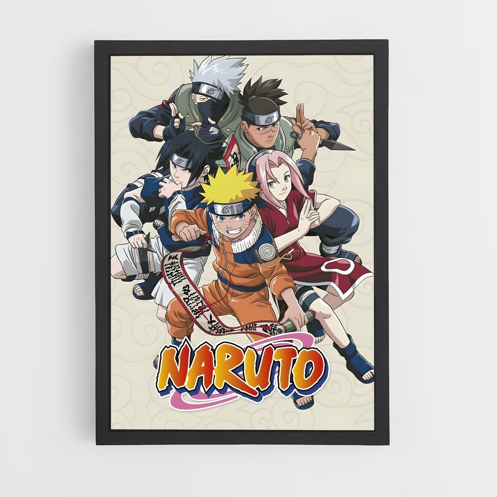 naruto-17 cadre Noir