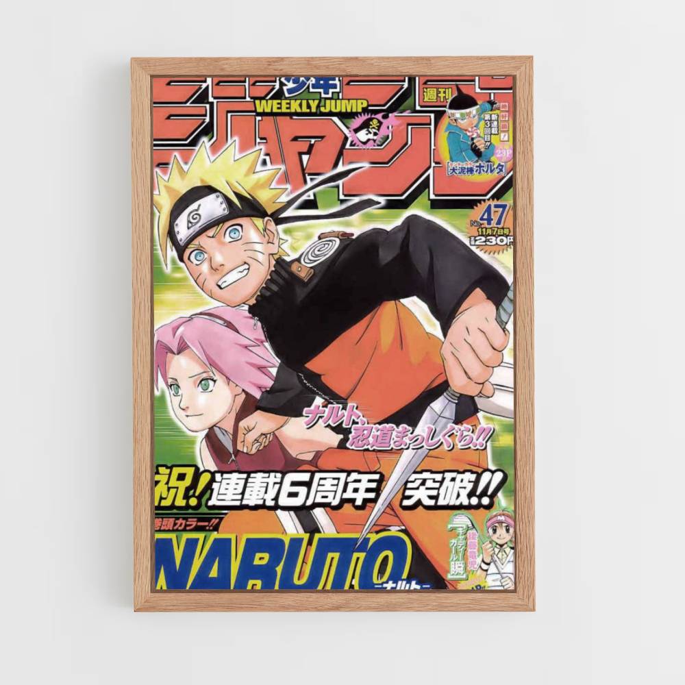 Pôster Sakura x Naruto