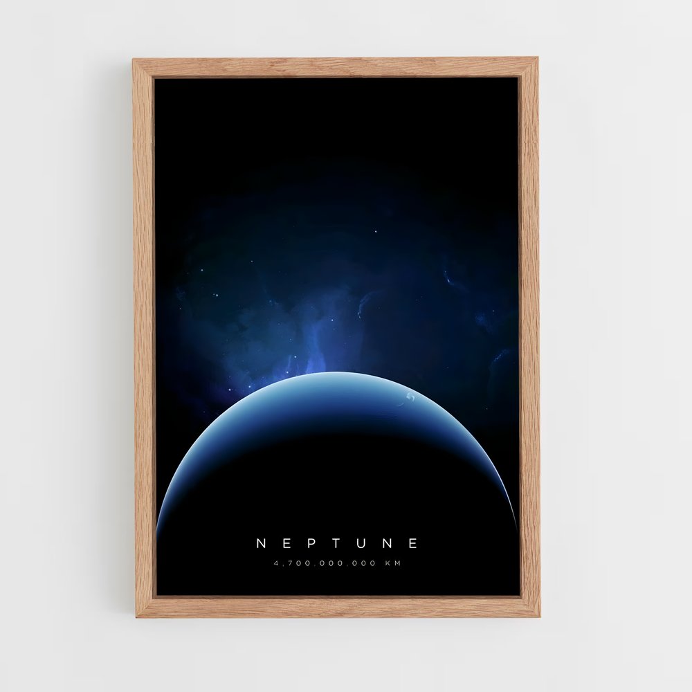neptune-12 cadre Bois clair
