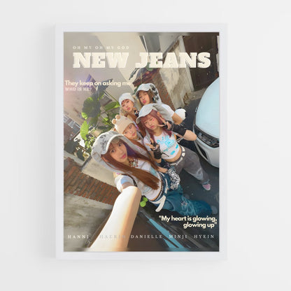 new-jeans-6 cadre Blanc