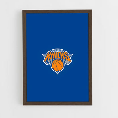new-york-knicks-5 cadre Bois foncé