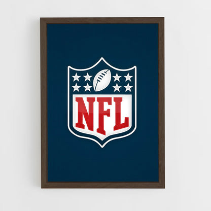 nfl-2 cadre Bois foncé