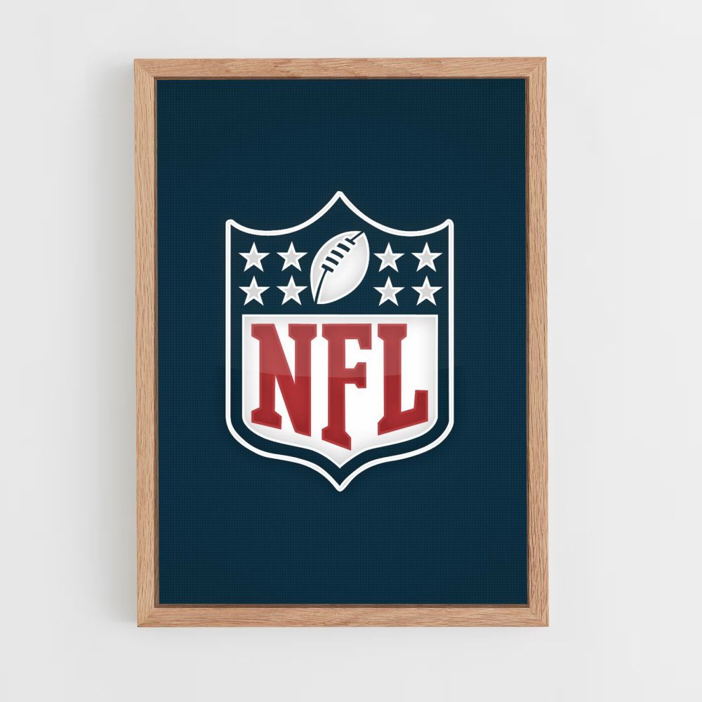 Pôster do logotipo da NFL