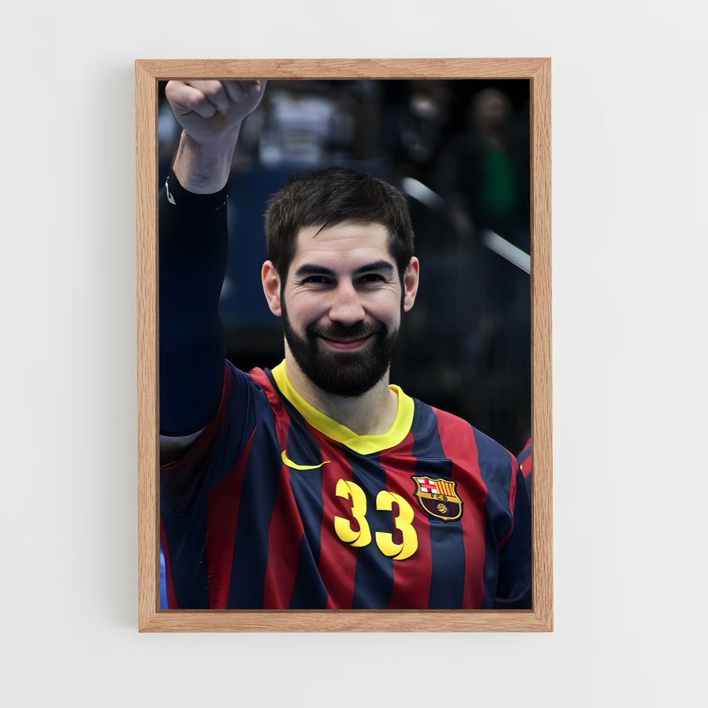 nikola-karabatic-3 cadre Bois clair