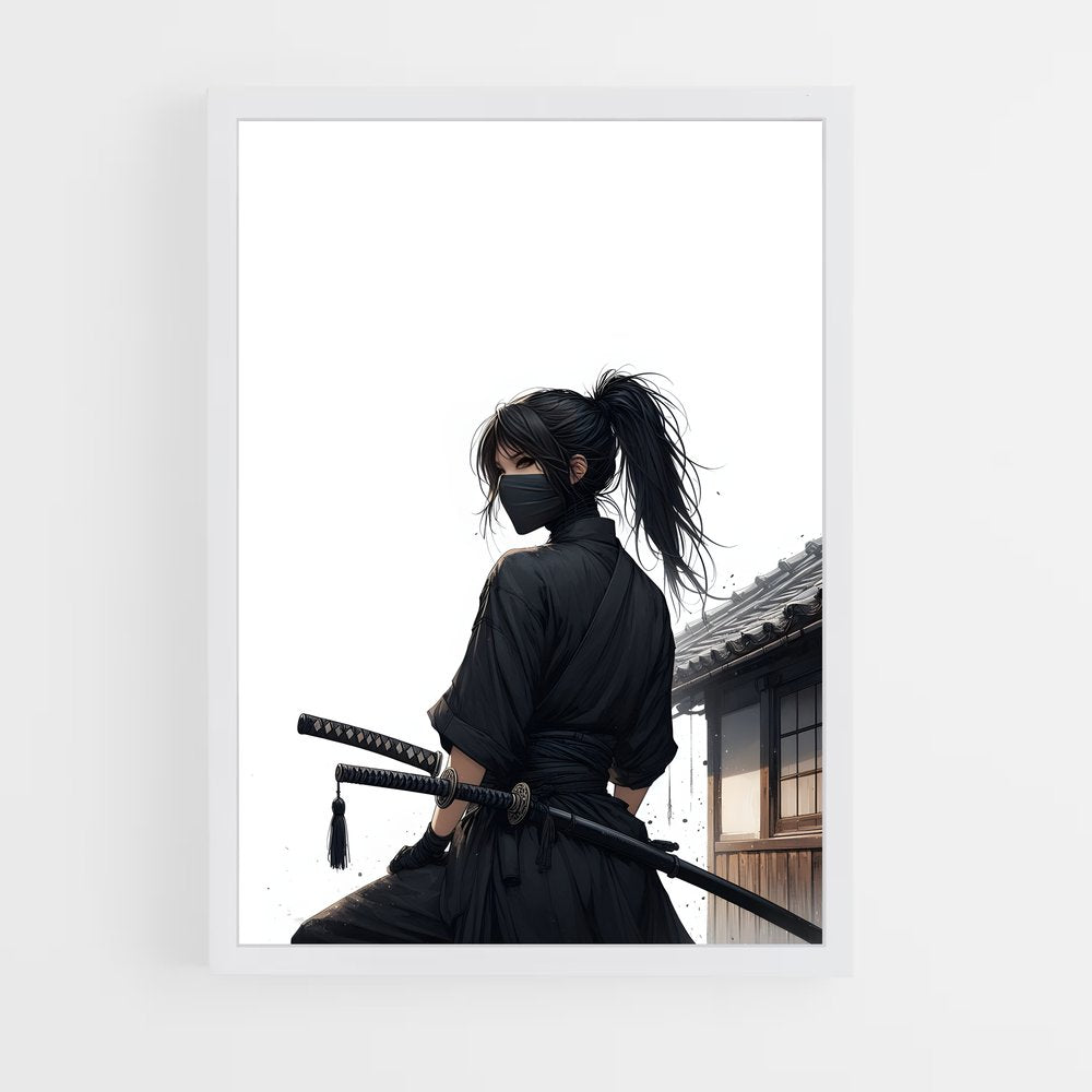 ninja-5 cadre Blanc