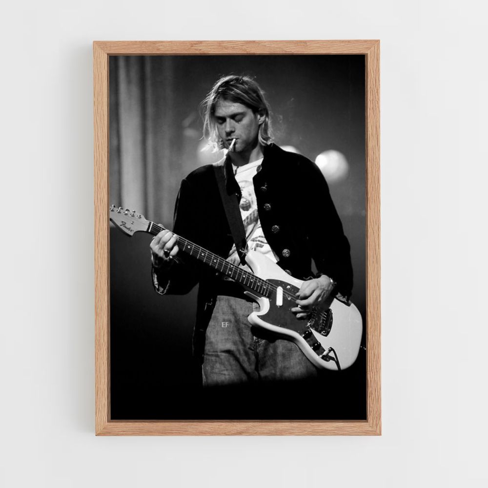 Pôster de Kurt Cobain