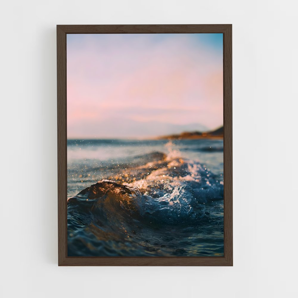 ocean-9 cadre Bois foncé