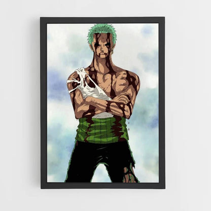 Pôster Zoro vs Kuma