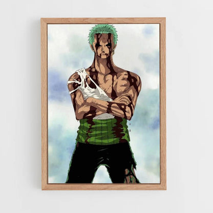 Pôster Zoro vs Kuma