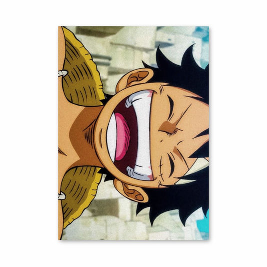 Pôster Luffy sorri