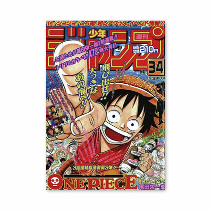 Pôster de Shonen Jump One Piece