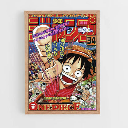 Pôster de Shonen Jump One Piece