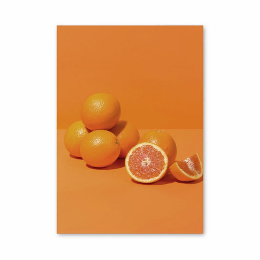 Póster Minimalista Laranja