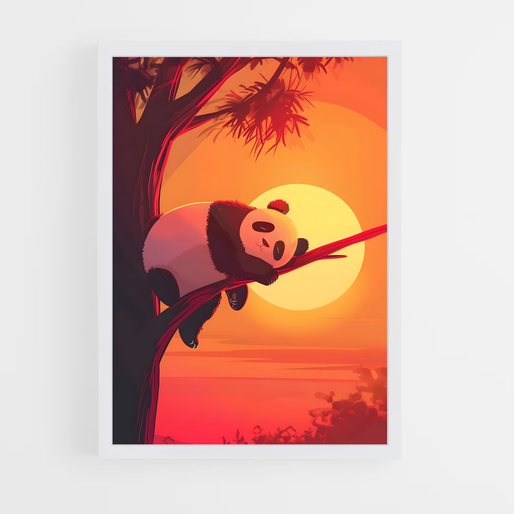 panda-3 cadre Blanc