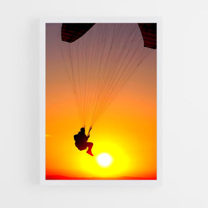 paragliding-5 cadre Blanc