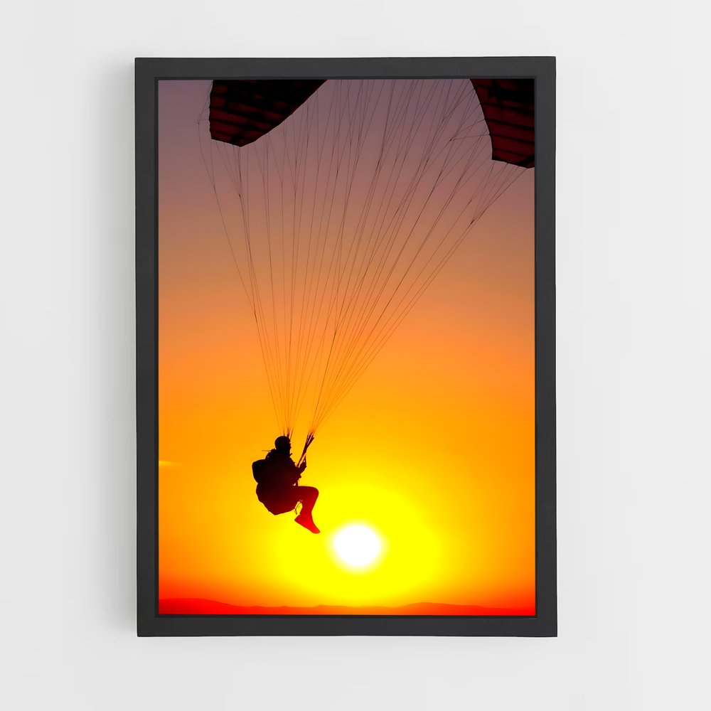 paragliding-5 cadre Noir