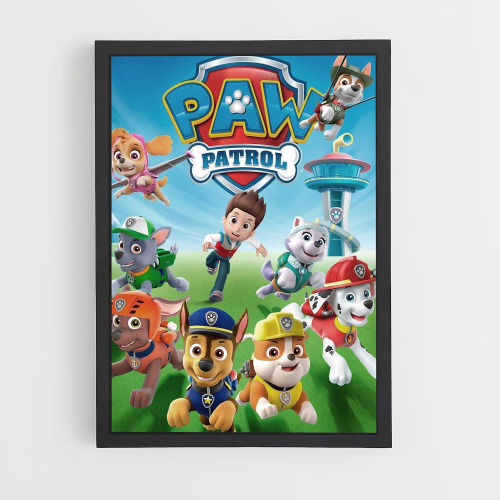 Póster Paw Patrol Cartoon