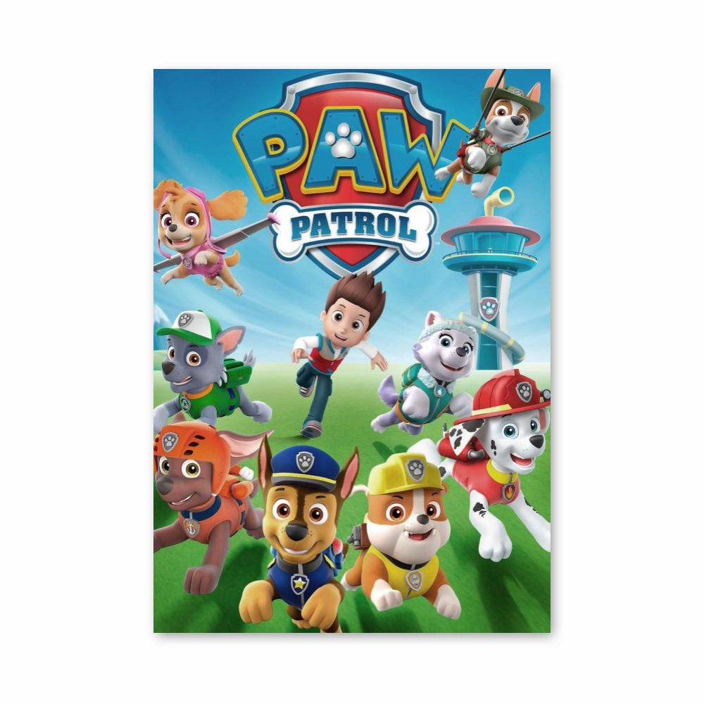 Póster Paw Patrol Cartoon