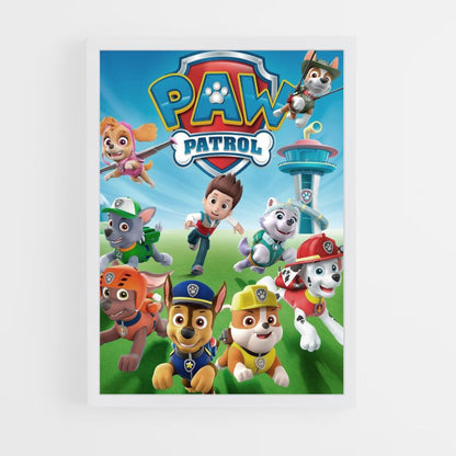 Póster Paw Patrol Cartoon