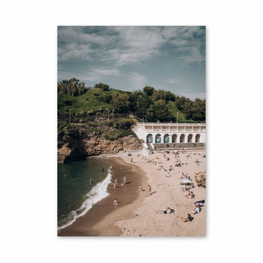 Póster Praia de Biarritz