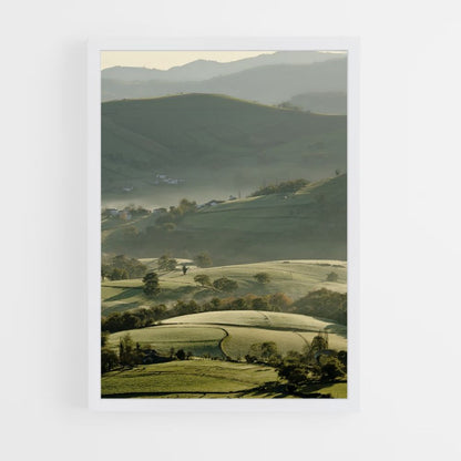 Póster Paisagem Basca