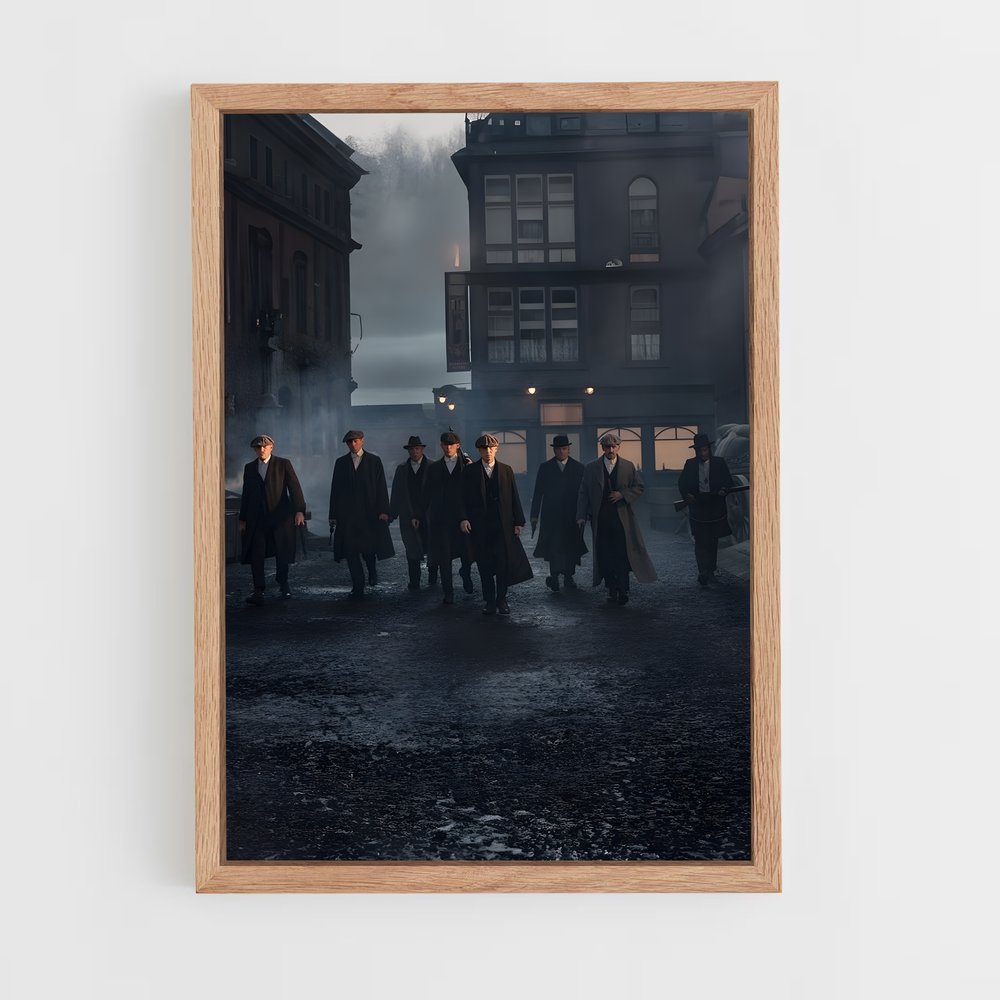 peaky-blinders-7 cadre Bois clair