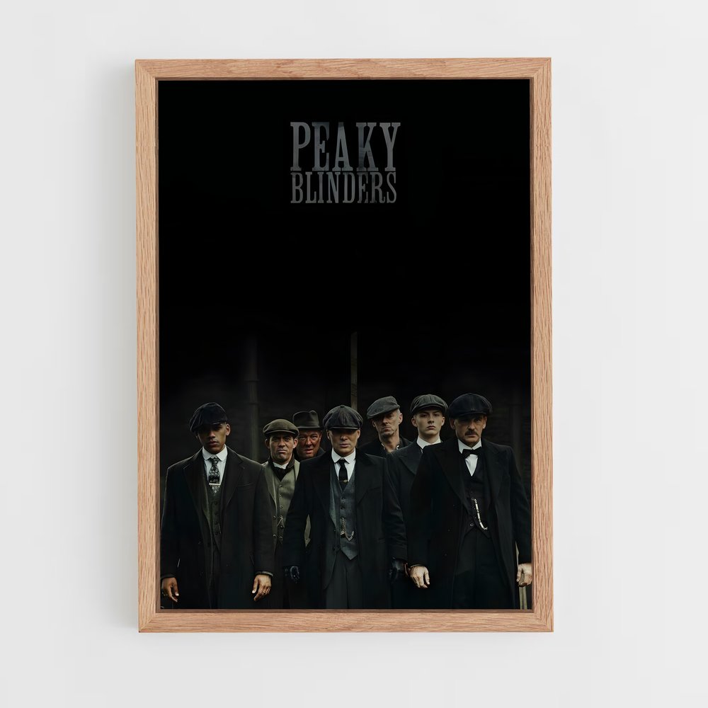 peaky-blinders-9 cadre Bois clair