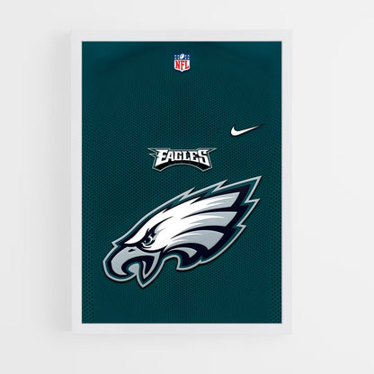 philadelphia-eagles-1 cadre Blanc