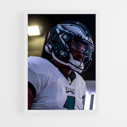 philadelphia-eagles-4 cadre Blanc