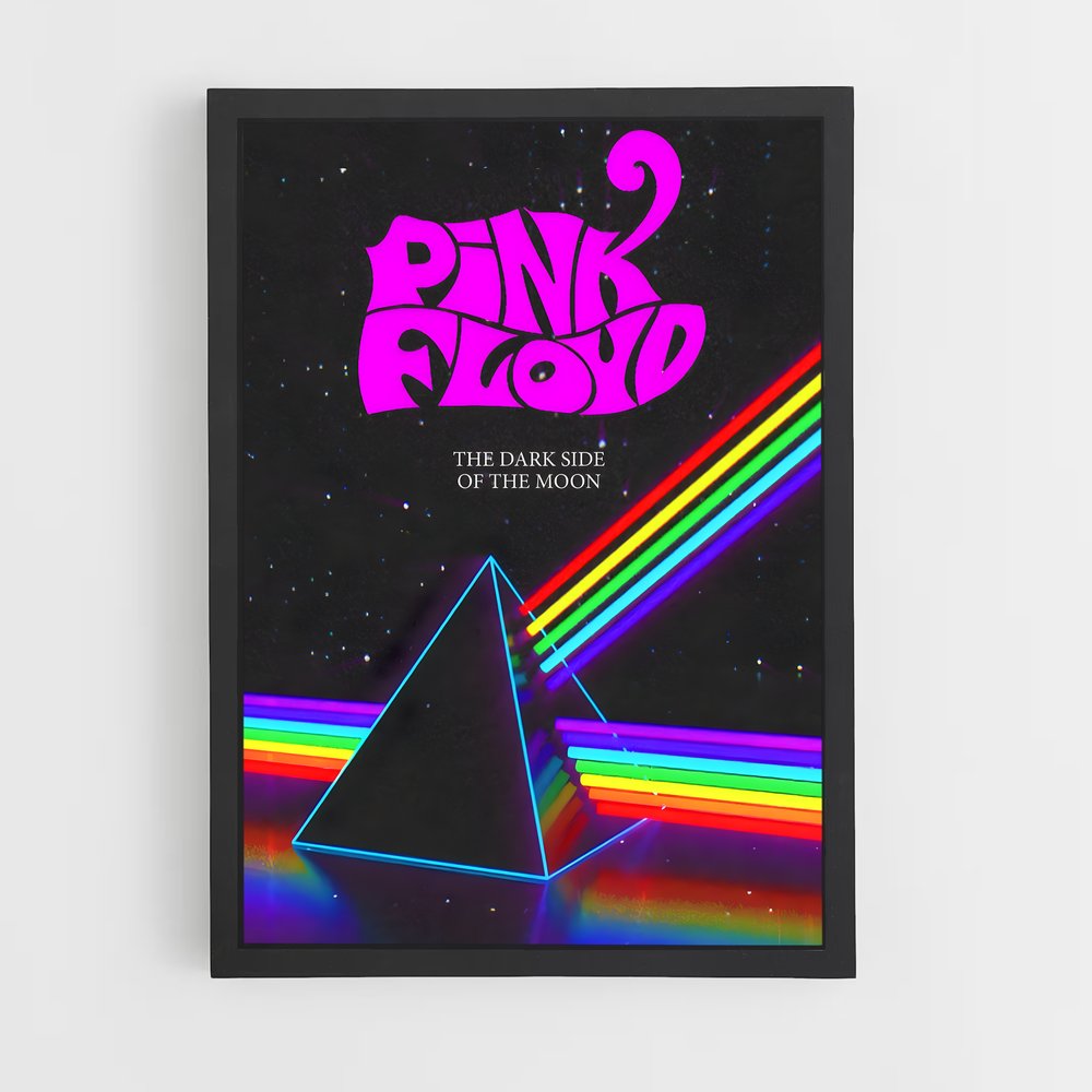 pink-floyd-5 cadre Noir