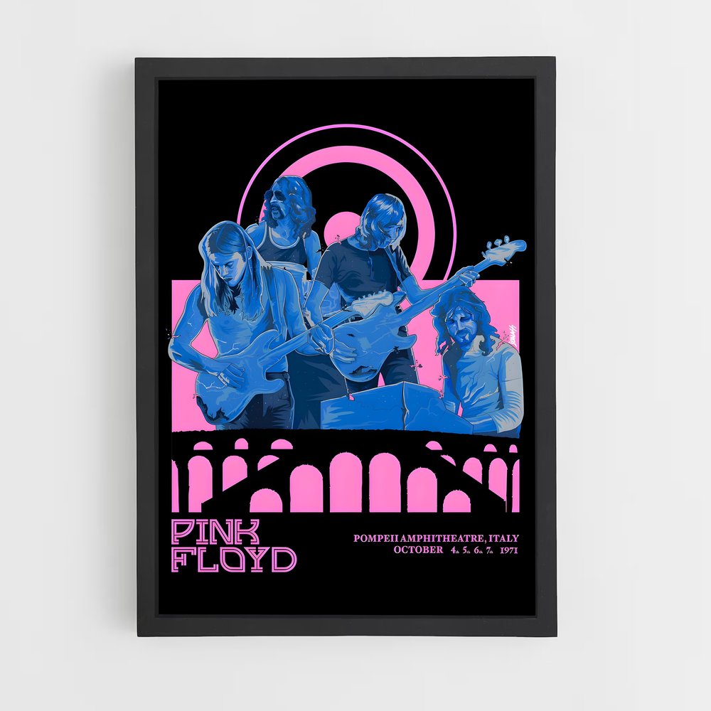pink-floyd-9 cadre Noir